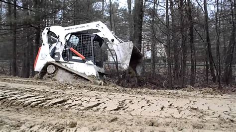 getting skid steer stuck to get out of work jokes|skid steer getting unstuck.